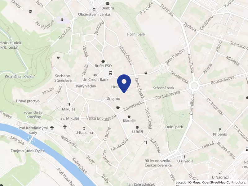 Lázně Znojmo s.r.o., Kramářská 298/10, 66902 Znojmo - Znojmo, IČO 01515918