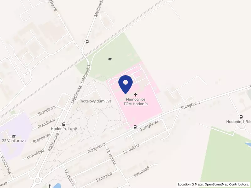 Nemocnice TGM Hodonín, příspěvková organizace, Purkyňova 2731/11, 69501 Hodonín - Hodonín, IČO 00226637