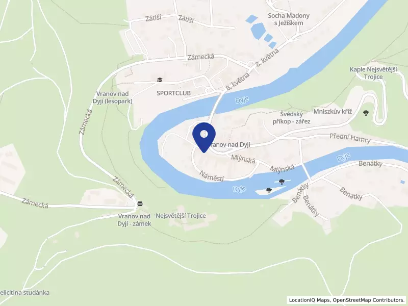 Hotel Pod Zámkem, s.r.o., Náměstí 45, 67103 Vranov nad Dyjí - Vranov nad Dyjí, IČO 07067453