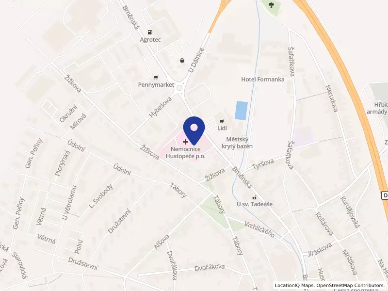 Nemocnice Hustopeče, příspěvková organizace, Brněnská 716/41, 69301 Hustopeče - Hustopeče, IČO 04212029