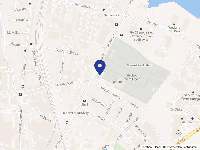 Pohřební ústav města České Budějovice, příspěvková organizace, Pražská tř. 2275/108, 37010 České Budějovice - České Budějovice 3, IČO 70890412