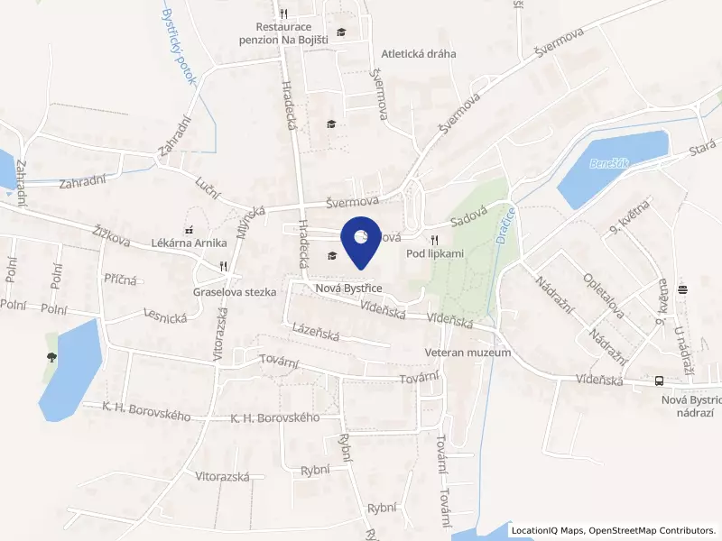 Město Nová Bystřice, Mírové nám. 58, 37833 Nová Bystřice - Nová Bystřice, IČO 00247138