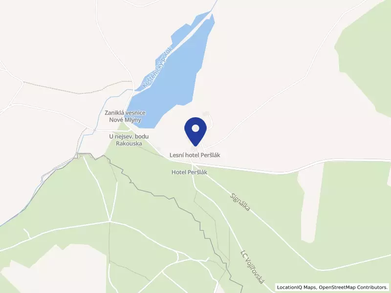 Lesní hotel PERŠLÁK, a.s., 90, 37833 Nová Bystřice - Nový Vojířov, IČO 26028859
