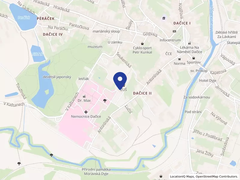 Základní umělecká škola, Dačice, Antonínská 93/II, Antonínská 93, 38001 Dačice - Dačice II, IČO 60816830