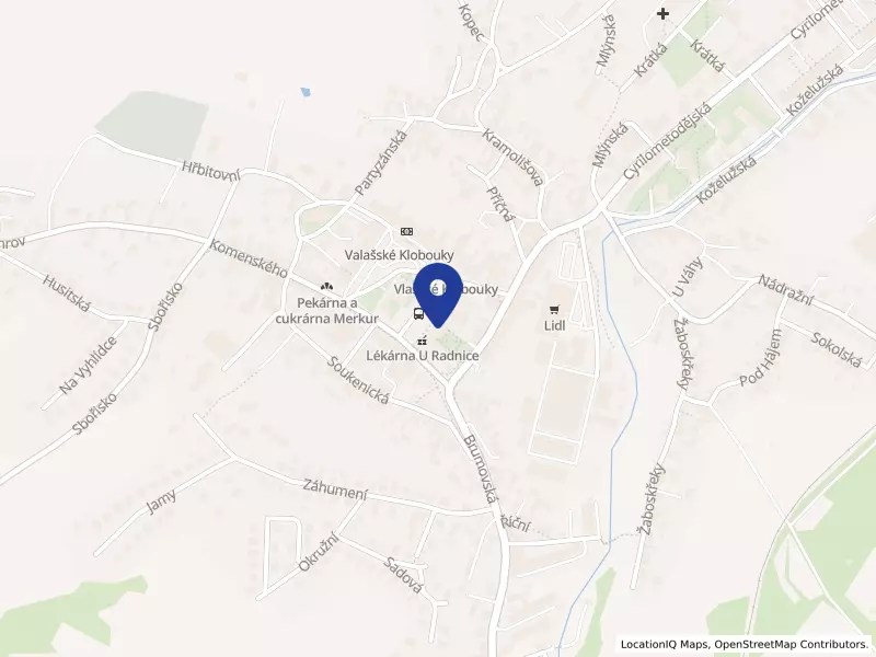 Město Valašské Klobouky, Masarykovo náměstí 189, 76601 Valašské Klobouky - Valašské Klobouky, IČO 00284611
