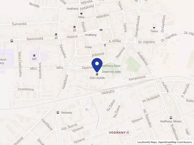 Střední odborné učiliště služeb Vodňany, Zeyerovy sady 43/II, Zeyerovy sady 43, 38901 Vodňany - Vodňany II, IČO 26099152