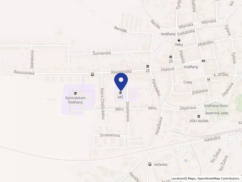 Mateřská škola Vodňany, Smetanova 204, Smetanova 204, 38901 Vodňany - Vodňany II, IČO 63289971