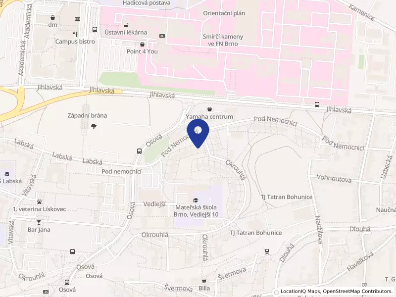 Nevidomí maséři s.r.o., Brno, Pod nemocnicí 500/27, 62500 Brno - Bohunice, IČO 01846388