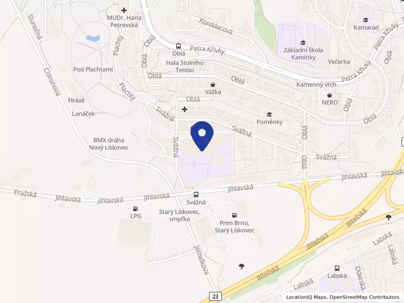 Školní jídelna DJ s.r.o., Svážná 438/9, 63400 Brno - Nový Lískovec, IČO 26307740