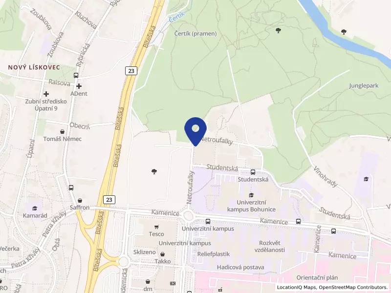 Czech Medical Universities, odštěpný závod v Brně, Netroufalky 797/5, 62500 Brno - Bohunice, IČO 05296862