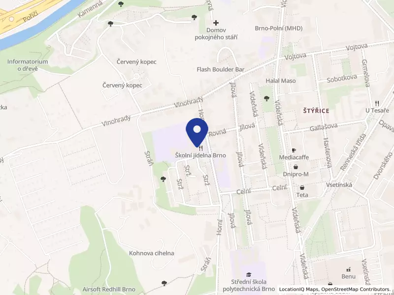 Školní jídelna Brno, Horní 16, příspěvková organizace, Horní 742/16, 63900 Brno - Štýřice, IČO 60555912