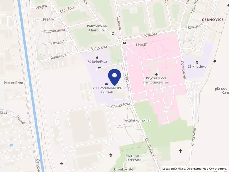 Střední škola Brno, Charbulova, příspěvková organizace, Charbulova 1072/106, 61800 Brno - Černovice, IČO 60552255
