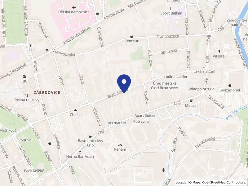 eFi Palace, s.r.o., Bratislavská 234/52, 60200 Brno - Zábrdovice, IČO 29378702