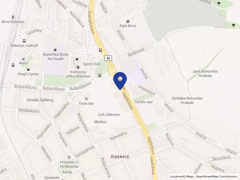 Tělocvičná jednota Sokol Brno - Židenice, Gajdošova 1300/18, 61500 Brno - Židenice, IČO 00530697