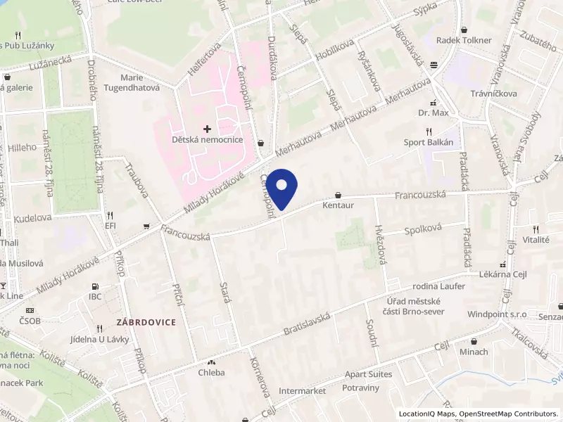 Hotel Horní Dvůr s.r.o., Brno, Francouzská 375/41, 60200 Brno - Zábrdovice, IČO 27687694
