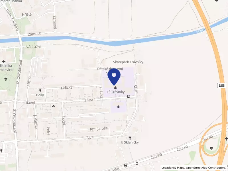 Základní škola Trávníky Otrokovice, příspěvková organizace, Hlavní 1160, 76502 Otrokovice - Kvítkovice, IČO 75020211