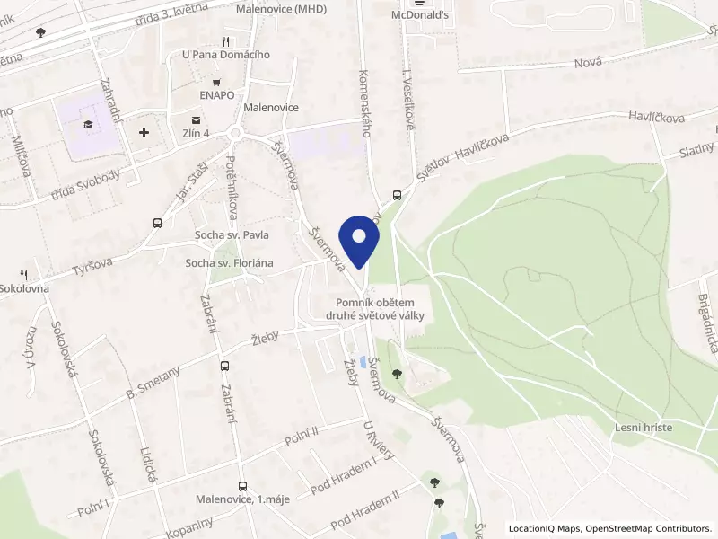 PENZION POD HRADEM s.r.o., Švermova 91, 76302 Zlín - Malenovice, IČO 05497965