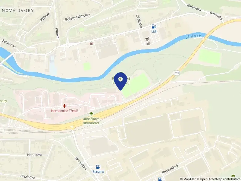 Horácký tenisový klub Třebíč, z.s., Janáčkovo stromořadí 156, 67401 Třebíč - Jejkov, IČO 26615151