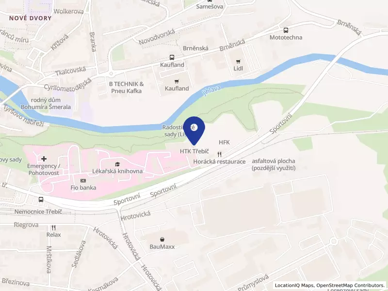 Horácký tenisový klub Třebíč, z.s., Janáčkovo stromořadí 156, 67401 Třebíč - Jejkov, IČO 26615151