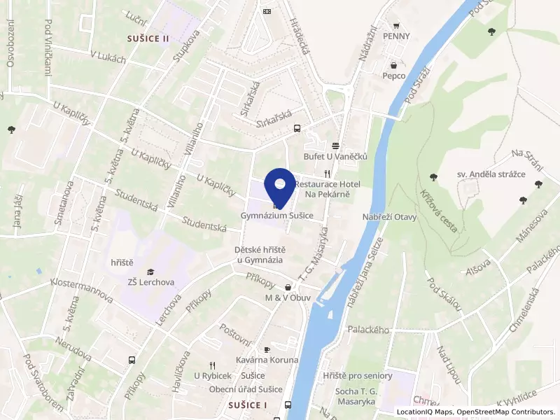 Gymnázium, Sušice, Fr. Procházky 324, F. Procházky 324, 34201 Sušice - Sušice II, IČO 61781444