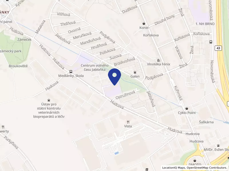 Mateřská škola Brno, Hudcova 435/47, příspěvková organizace, Hudcova 435/47, 62100 Brno - Medlánky, IČO 75031957