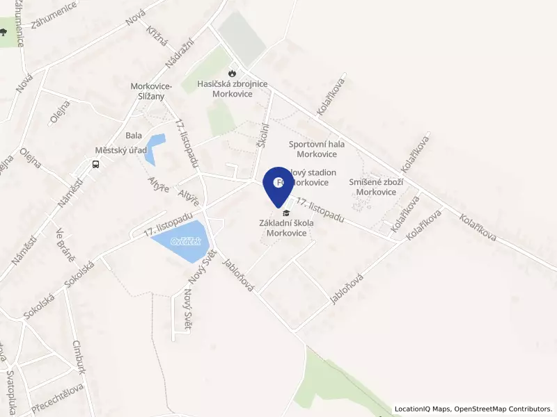 Základní škola Morkovice, příspěvková organizace, 17. listopadu 416, 76833 Morkovice-Slížany - Morkovice, IČO 70874930