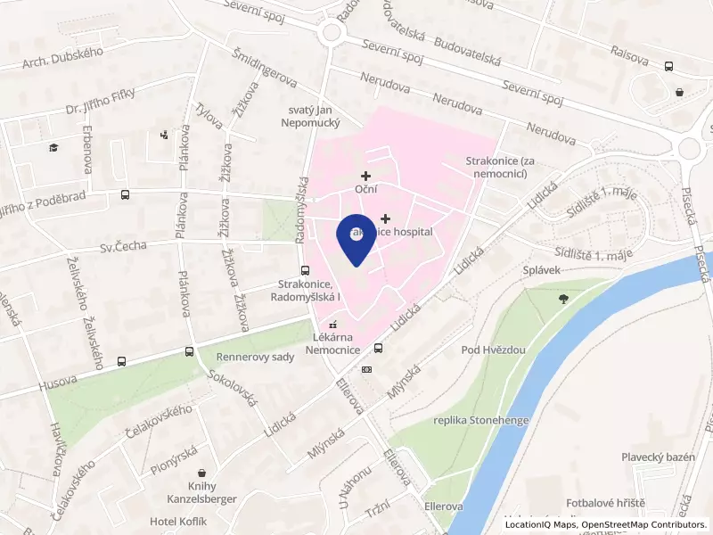 Nemocnice Strakonice, a.s., Radomyšlská 336, 38601 Strakonice - Strakonice I, IČO 26095181