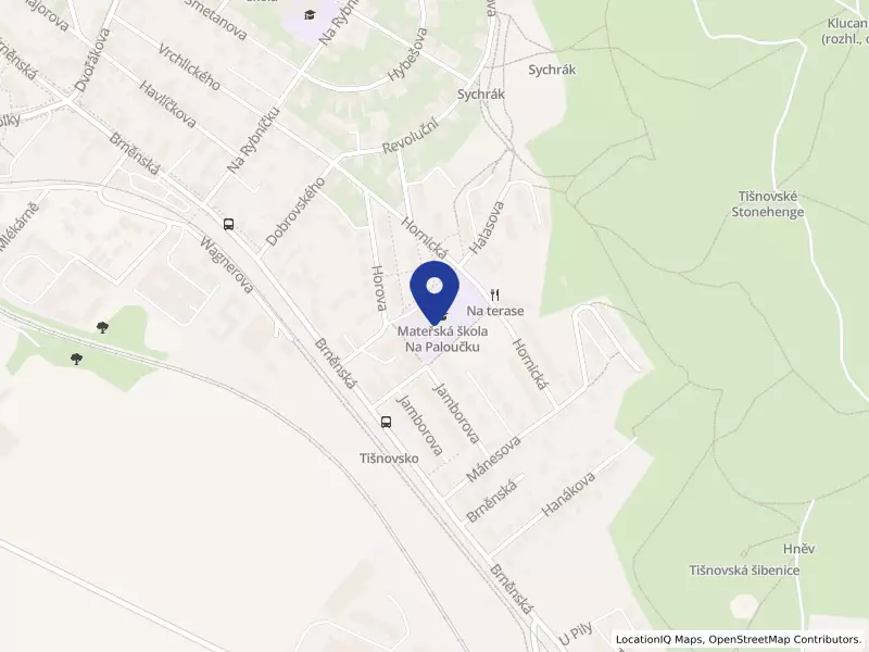 Mateřská škola Na Paloučku, Tišnov, příspěvková organizace, Tišnov, Horova 960, 66603 Tišnov - Tišnov, IČO 72049634