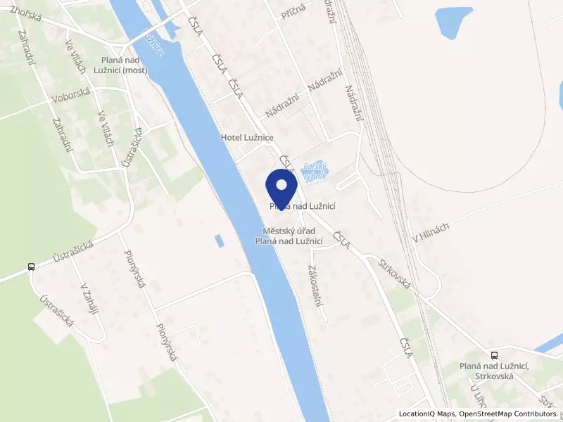 Město Planá nad Lužnicí, Zákostelní 720, 39111 Planá nad Lužnicí - Planá nad Lužnicí, IČO 00252654