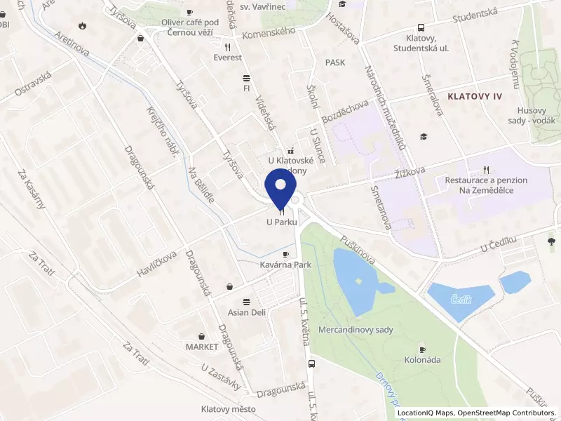 Penzion U Parku, s.r.o., Havlíčkova 235, 33901 Klatovy - Klatovy IV, IČO 05515530