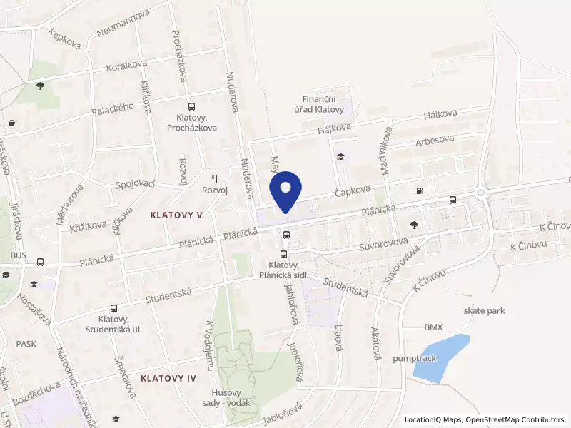 Základní škola Klatovy, Čapkova ul. 126, Čapkova 126, 33901 Klatovy - Klatovy V, IČO 70825912