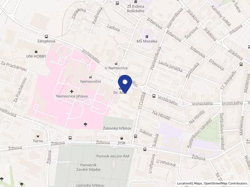 Oblastní spolek Českého červeného kříže Jihlava v likvidaci, Vrchlického 2497/57, 58601 Jihlava - Jihlava, IČO 00426342