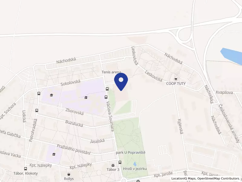 Tělovýchovná zařízení města Tábora s.r.o., Václava Soumara 2300, 39003 Tábor - Tábor, IČO 25171127