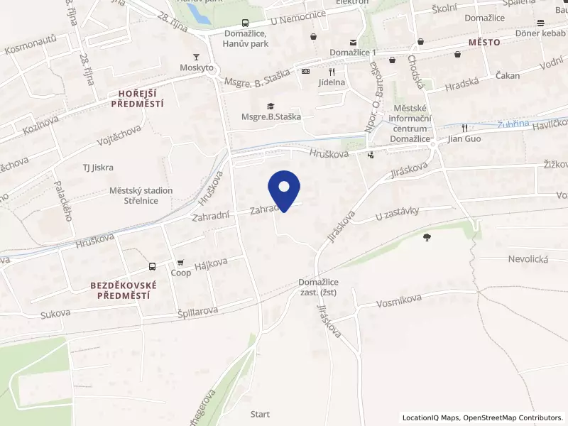 Mateřská škola Domažlice, příspěvková organizace, Zahradní 471, 34401 Domažlice - Bezděkovské Předměstí, IČO 75006111
