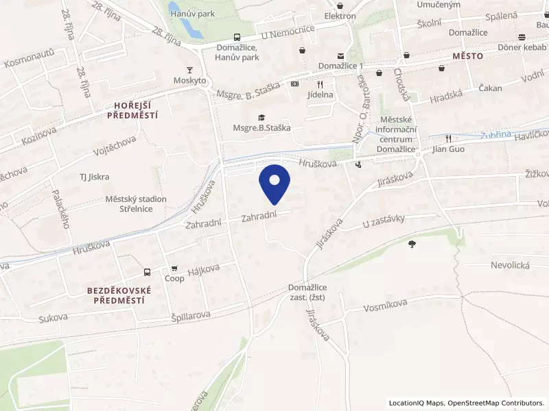 Domažlická správa nemovitostí spol. s r.o., Zahradní 513, 34401 Domažlice - Bezděkovské Předměstí, IČO 26324261