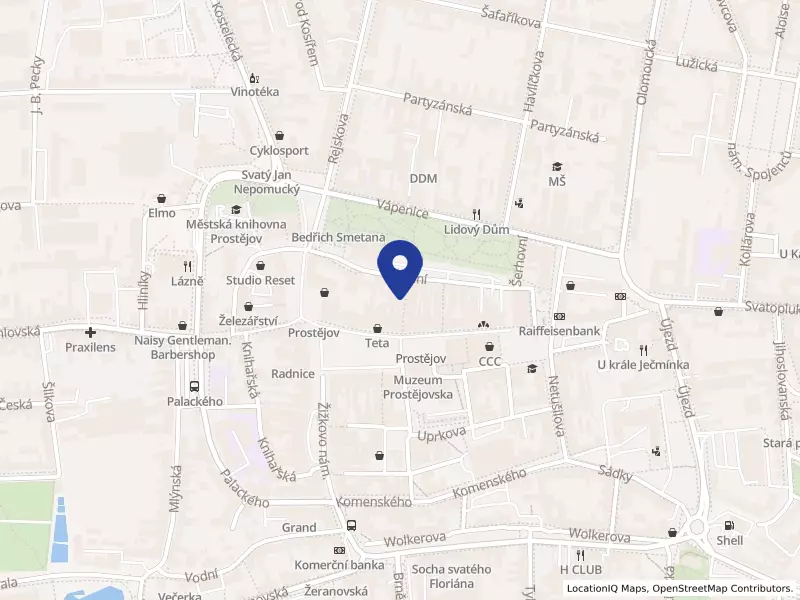 T V M , spol. s r. o., Kramářská 4168/3, 79601 Prostějov - Prostějov, IČO 46980547