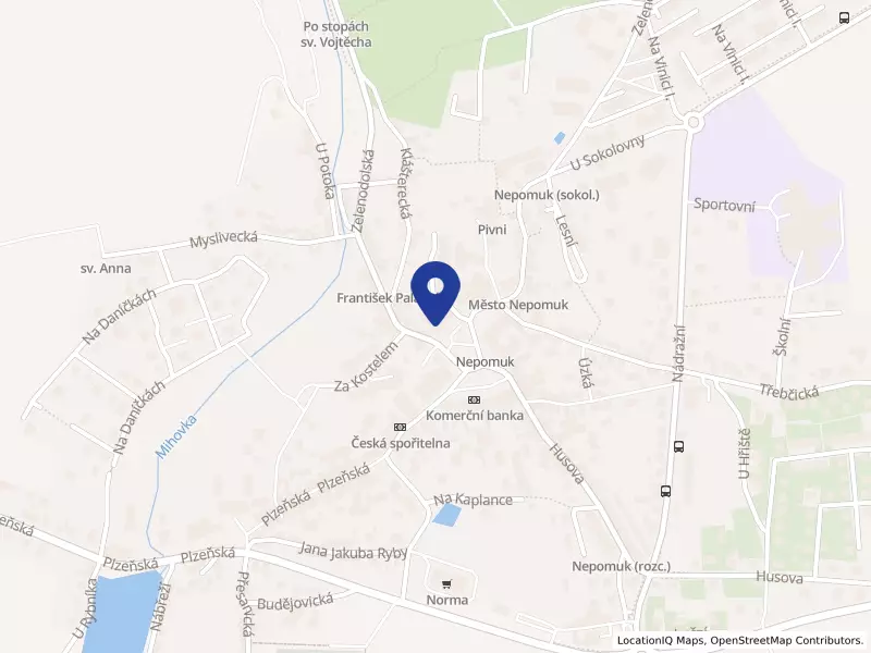 Město Nepomuk, náměstí Augustina Němejce 63, 33501 Nepomuk - Nepomuk, IČO 00256986
