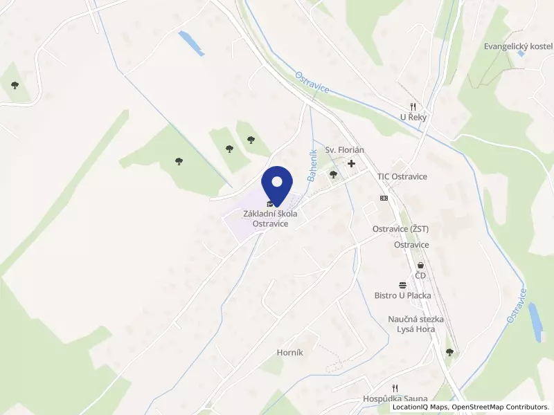 Základní škola a Mateřská škola Ostravice, příspěvková organizace, 300, 73914 Ostravice - Ostravice, IČO 75029715