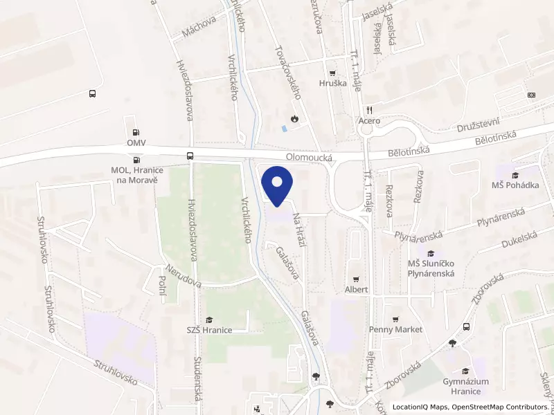 Mateřská škola Míček, Hranice, příspěvková organizace, Galašova 1747, 75301 Hranice - Hranice I-Město, IČO 49558668
