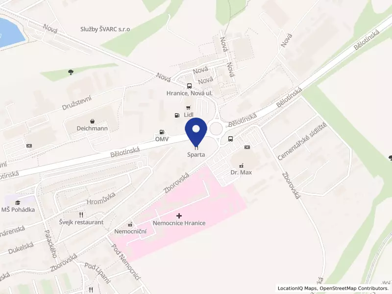 HASIČÁRNA SPARTA s.r.o., Zborovská 1185, 75301 Hranice - Hranice I-Město, IČO 11775203