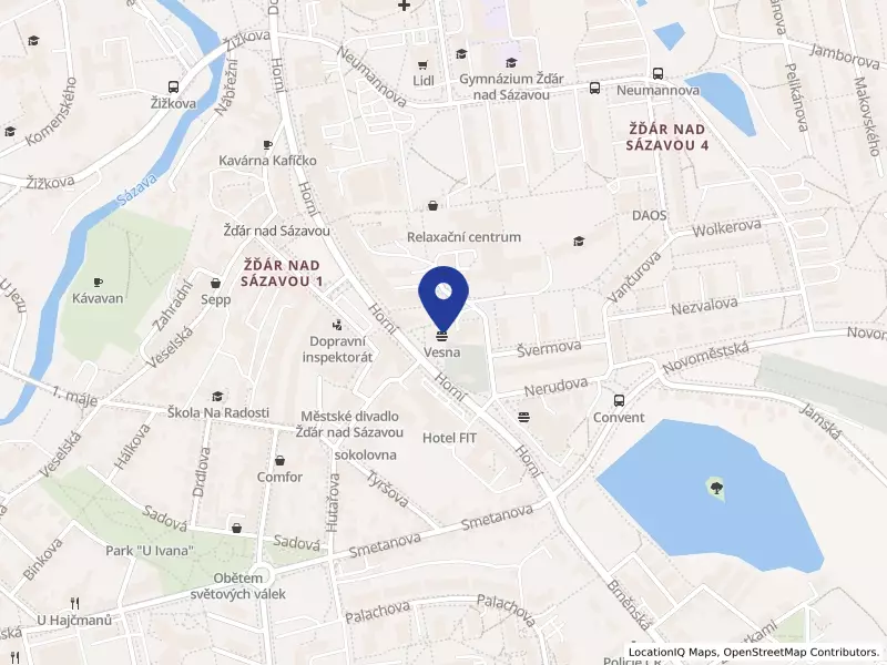 Vesna lahůdky, s.r.o., Horní 1134/4, 59101 Žďár nad Sázavou - Žďár nad Sázavou 1, IČO 26251159