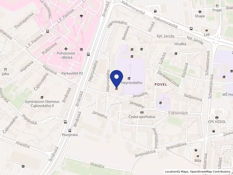 Základní škola Olomouc, Heyrovského 33, příspěvková organizace, Heyrovského 460/33, 77900 Olomouc - Povel, IČO 47657022