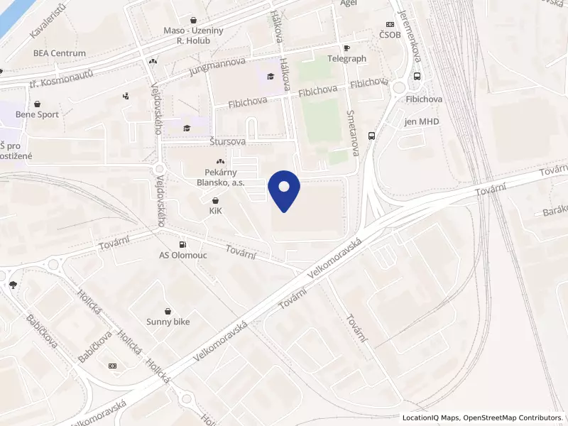 TOS Olomouc, s.r.o., Tovární 1180/30, 77900 Olomouc - Hodolany, IČO 43965156