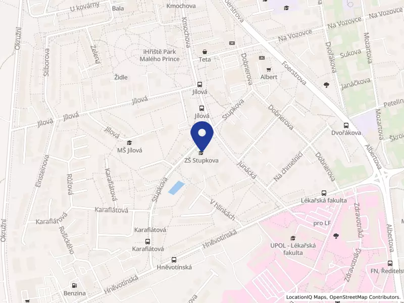 Základní škola Olomouc, Stupkova 16, příspěvková organizace, Stupkova 953/16, 77900 Olomouc - Nová Ulice, IČO 47657189