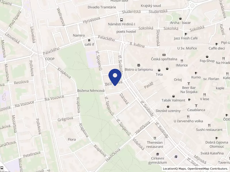 Vědecká knihovna v Olomouci, Bezručova 1180/3, 77900 Olomouc - Olomouc, IČO 00100625