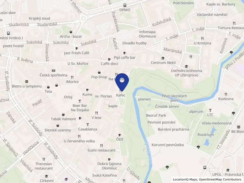 KAFEC Olomoucký s.r.o., Univerzitní 224/7, 77900 Olomouc - Olomouc, IČO 09038655