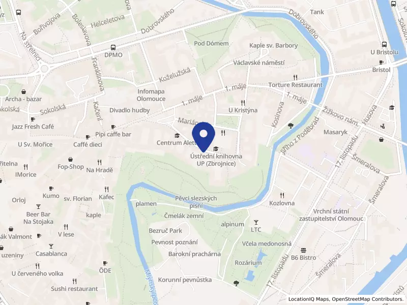 Univerzita Palackého v Olomouci, Křížkovského 511/8, 77900 Olomouc - Olomouc, IČO 61989592