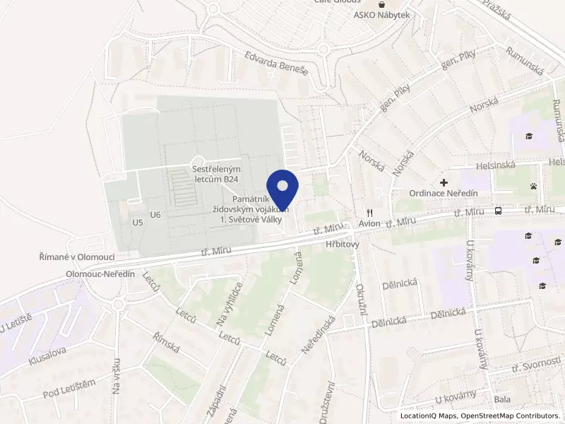 Hřbitovy města Olomouce, příspěvková organizace, tř. Míru 138/102, 77900 Olomouc - Neředín, IČO 00534943