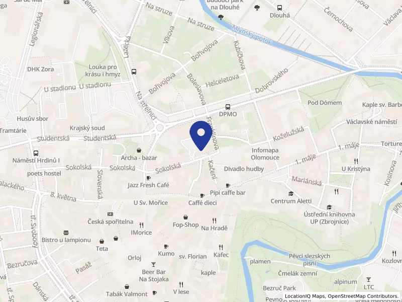 Dopravní podnik města Olomouce, a.s., Koželužská 563/1, 77900 Olomouc - Olomouc, IČO 47676639