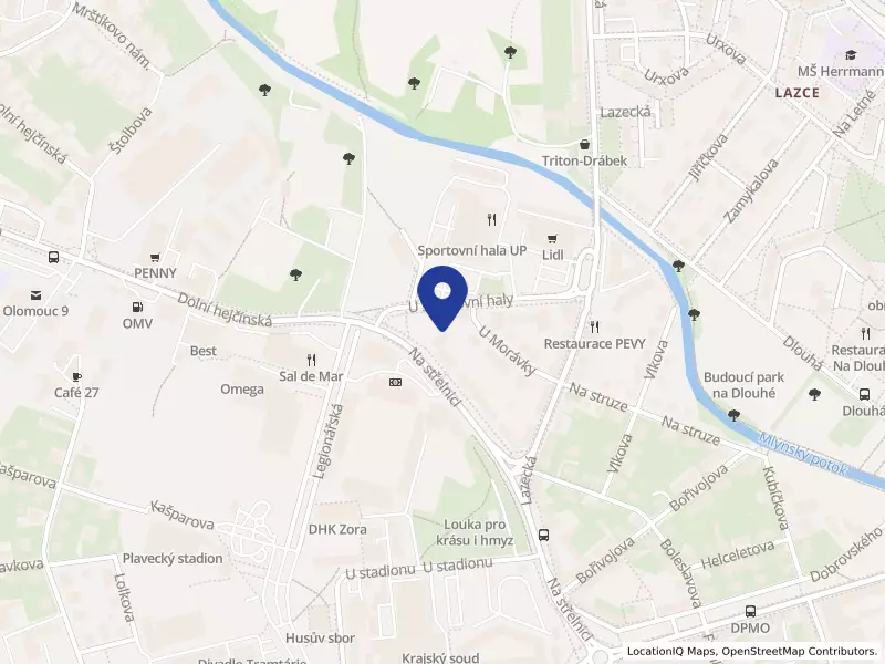 Lanové centrum PROUD, z.s., Na střelnici 343/48, 77900 Olomouc - Lazce, IČO 70630763